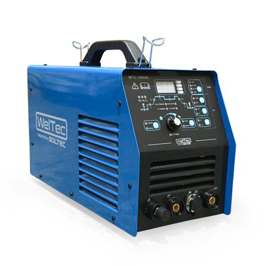 Soldadora TIG AC/DC WTC-200AC 220V 200A WELTEC