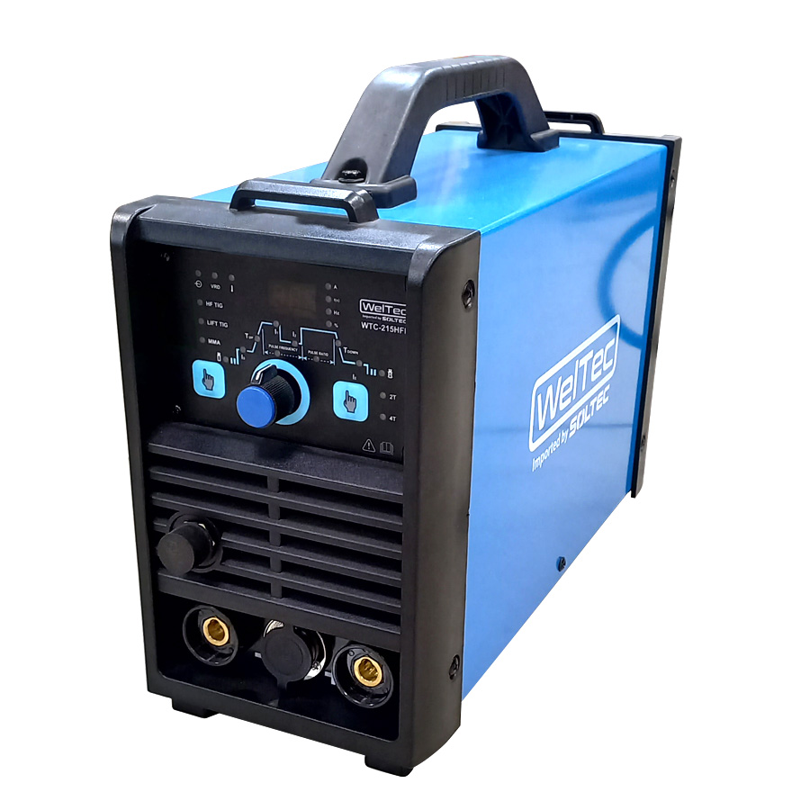 Soldadora TIG HF 200 AMP wtc 215hfr WELTEC