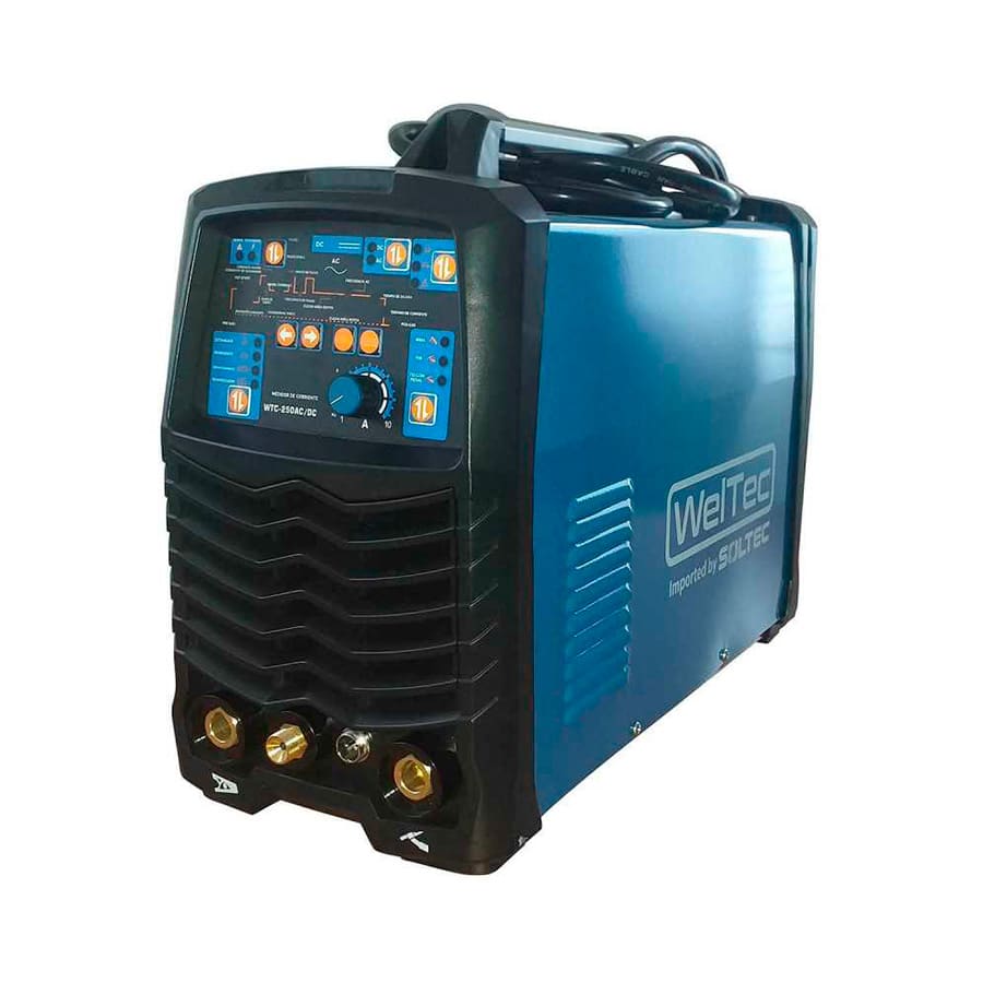 Soldadora TIG WTC250 250Amp AC/DC 220V Weltec