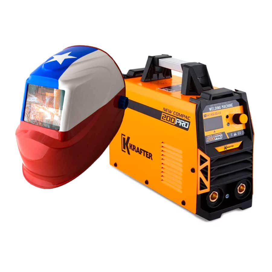 Soldadora Krafter New Compac 200-PRO KRAFTER