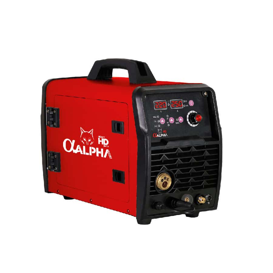 Soldadora Sinérgica 3en1 MIG MMA Y TIG 250Amp MMA250 Alpha Pro